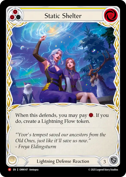 Static Shelter (Yellow) OMN147 (Omens of the Third Age)
