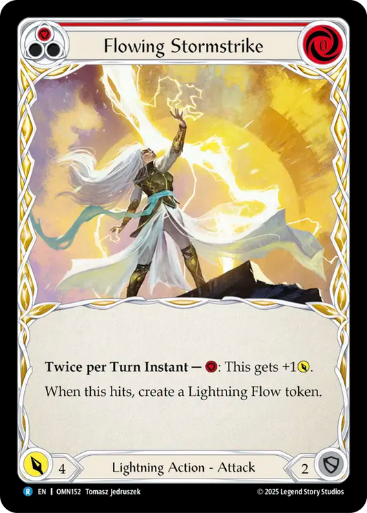 Flowing Stormstrike (Red) OMN152 (Omens of the Third Age)