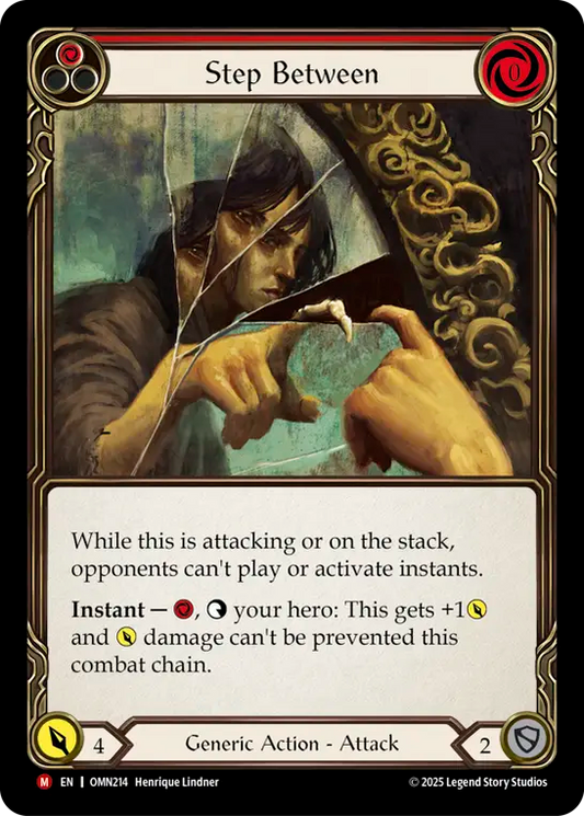 Step Between (Red) OMN214 (Omens of the Third Age)