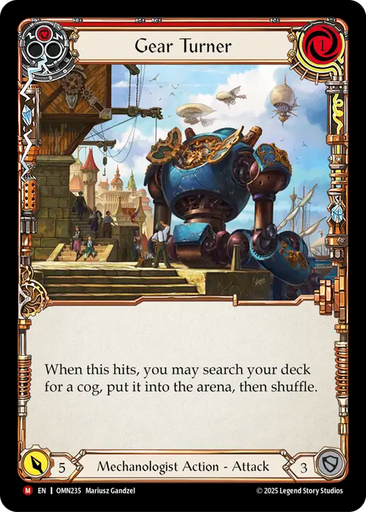 Gear Turner (Red) OMN235 (Omens of the Third Age)
