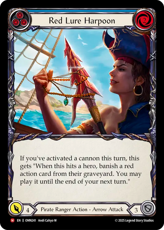 Red Lure Harpoon (Blue) OMN241 (Omens of the Third Age)