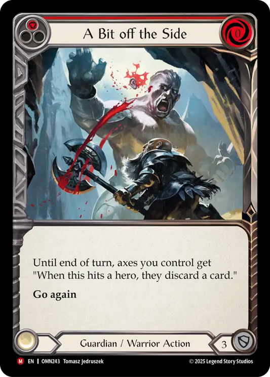 A Bit off the Side (Red) OMN243 (Omens of the Third Age)