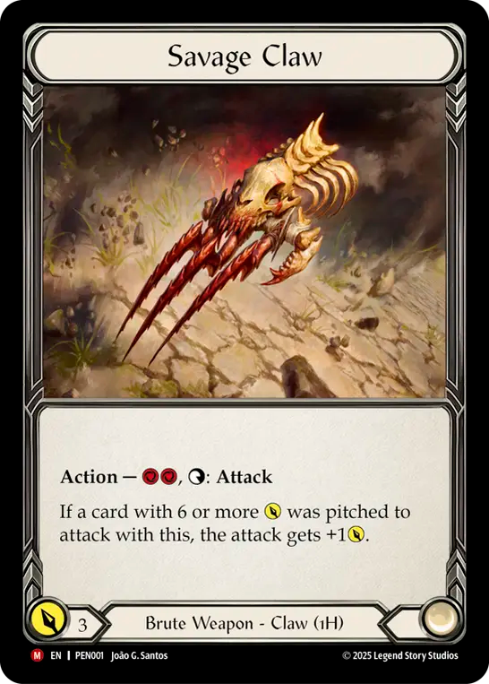 Savage Claw PEN001 (Compendium of Rathe)