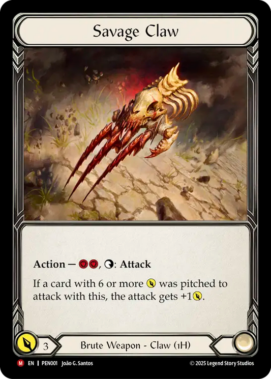 Savage Claw PEN001 (Compendium of Rathe)