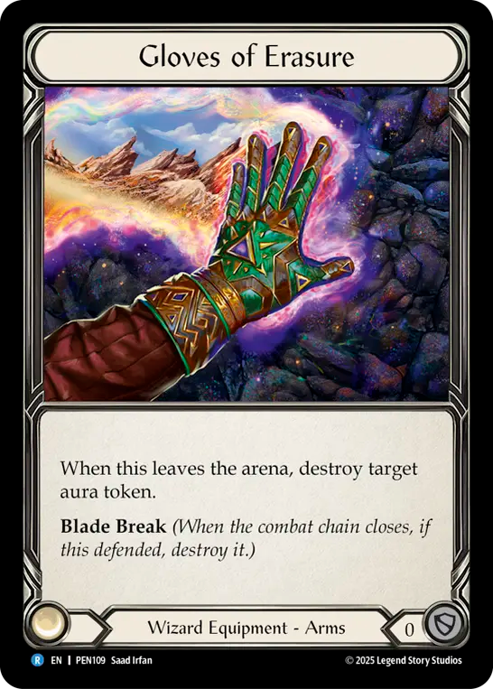 Gloves of Erasure PEN109 (Compendium of Rathe)