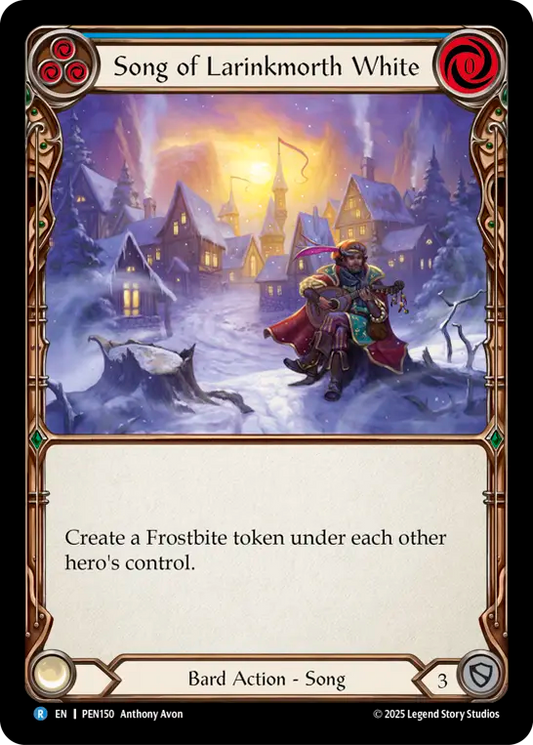 Song of Larinkmorth White Rainbow Foil (Blue) PEN150 (Compendium of Rathe)