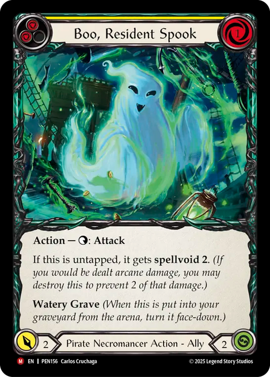 Boo, Resident Spook (Yellow) PEN156 (Compendium of Rathe)