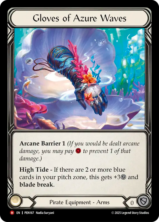 Gloves of Azure Waves PEN167 (Compendium of Rathe)