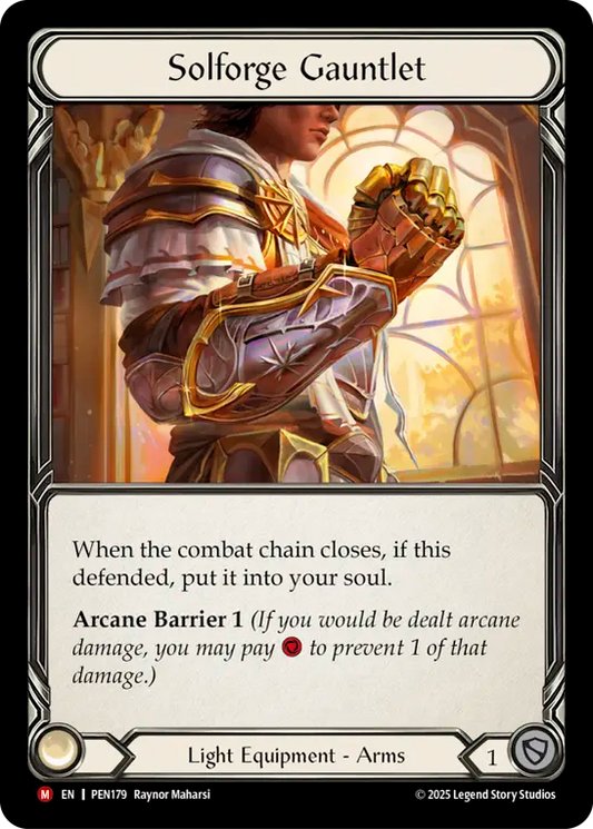 Solforge Gauntlet PEN179 (Compendium of Rathe)