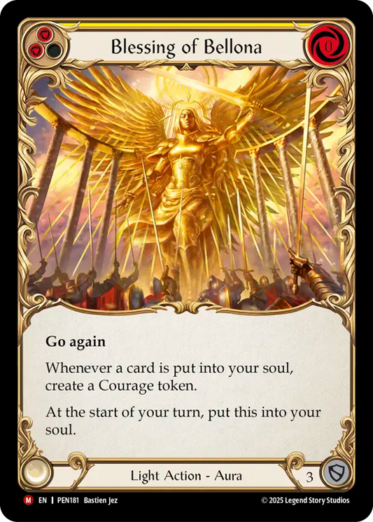 Blessing of Bellona (Yellow) PEN181 (Compendium of Rathe)