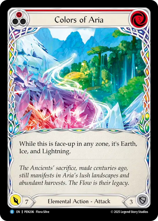 Colors of Aria (Red) PEN206 (Compendium of Rathe)