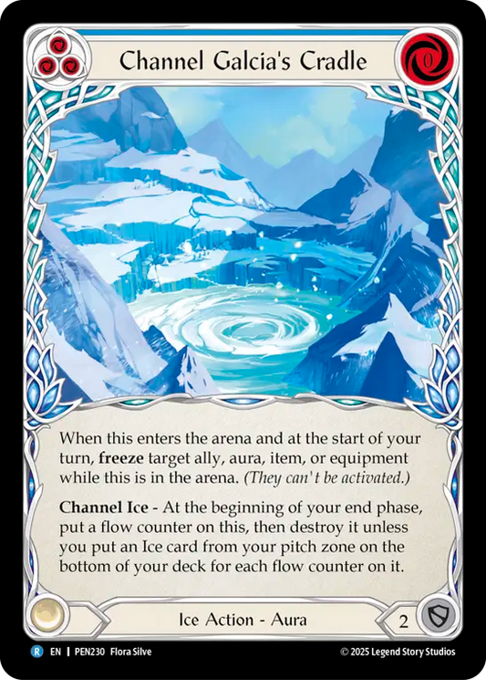 Channel Galcia's Cradle Rainbow Foil (Blue) PEN230 (Compendium of Rathe)
