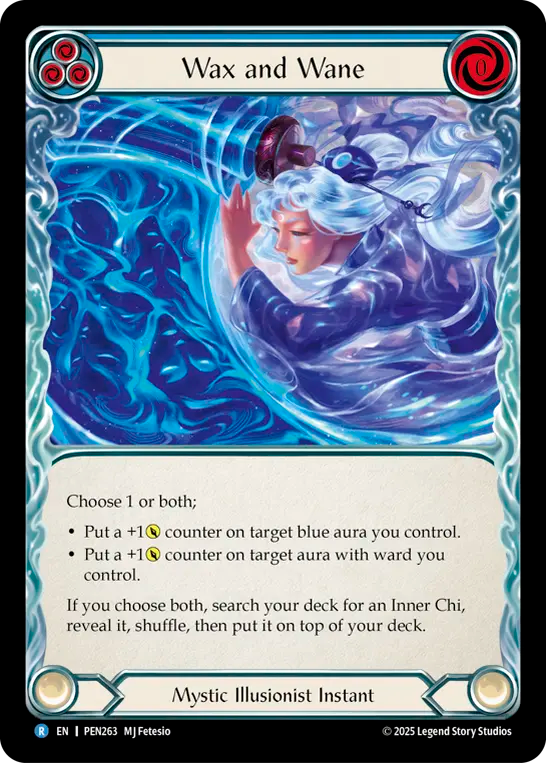Wax and Wane (Blue) PEN263 (Compendium of Rathe)