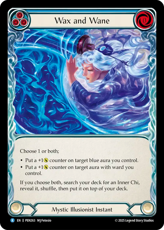 Wax and Wane (Blue) PEN263 (Compendium of Rathe)