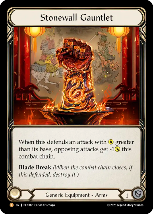 Stonewall Gauntlet PEN312 (Compendium of Rathe)