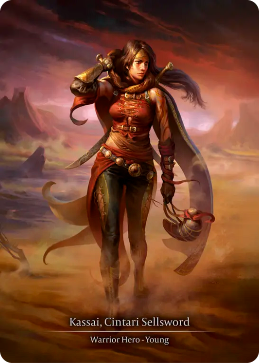 Kassai, Cintari Sellsword Cold Foil PEN336 (Compendium of Rathe)