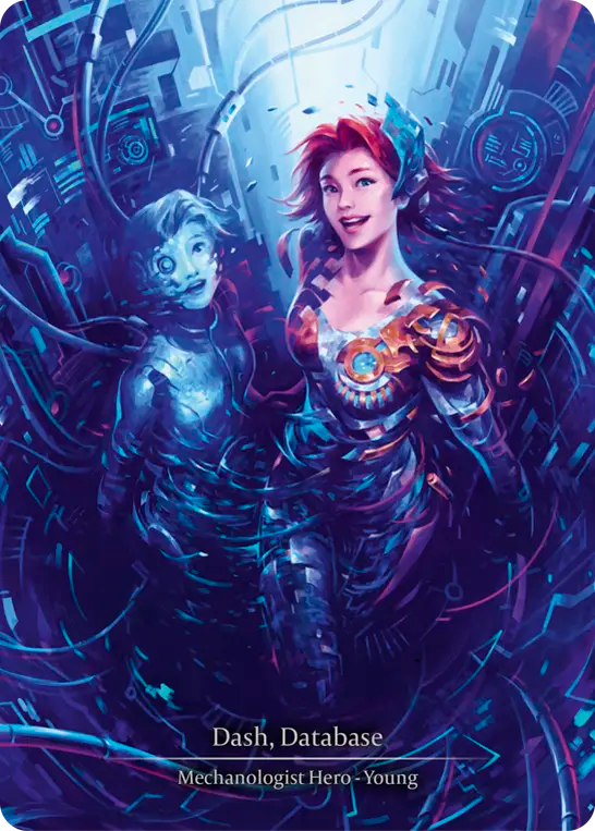 Dash, Database Cold Foil PEN337 (Compendium of Rathe)