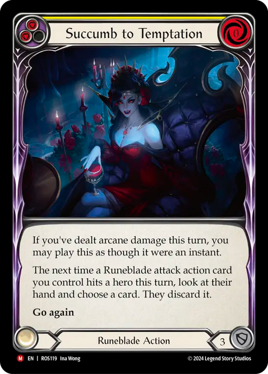 Succumb to Temptation (Yellow) ROS119 (Rosetta)