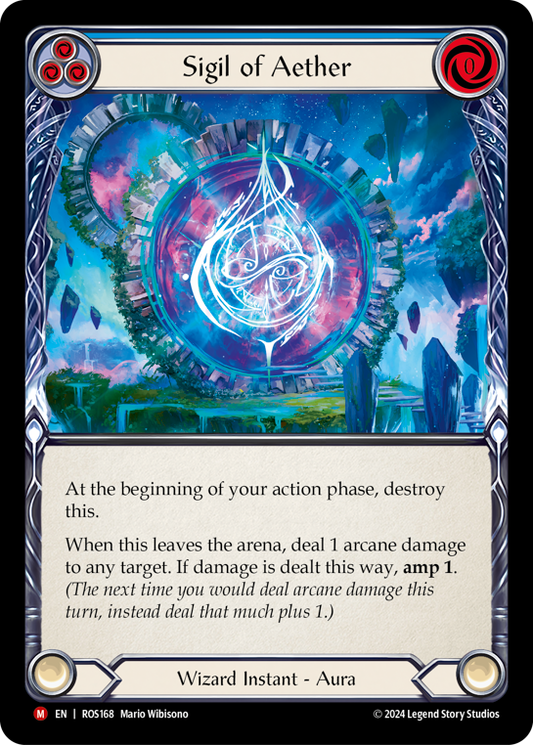 Sigil of Aether (Blue) ROS168 (Rosetta)
