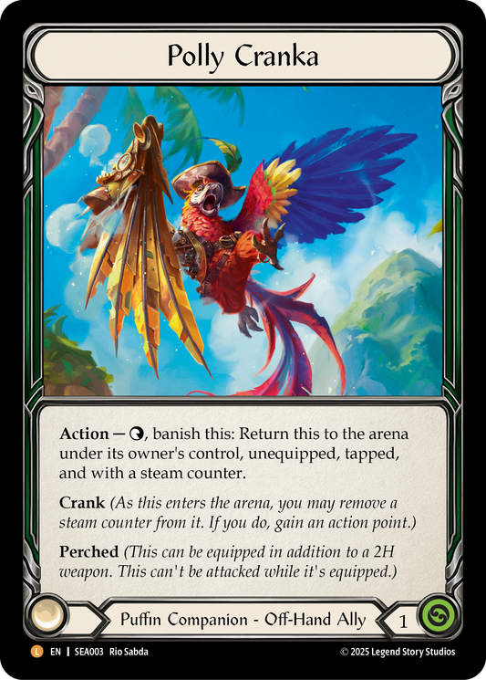Polly Cranka Rainbow Foil SEA003 (High Seas)