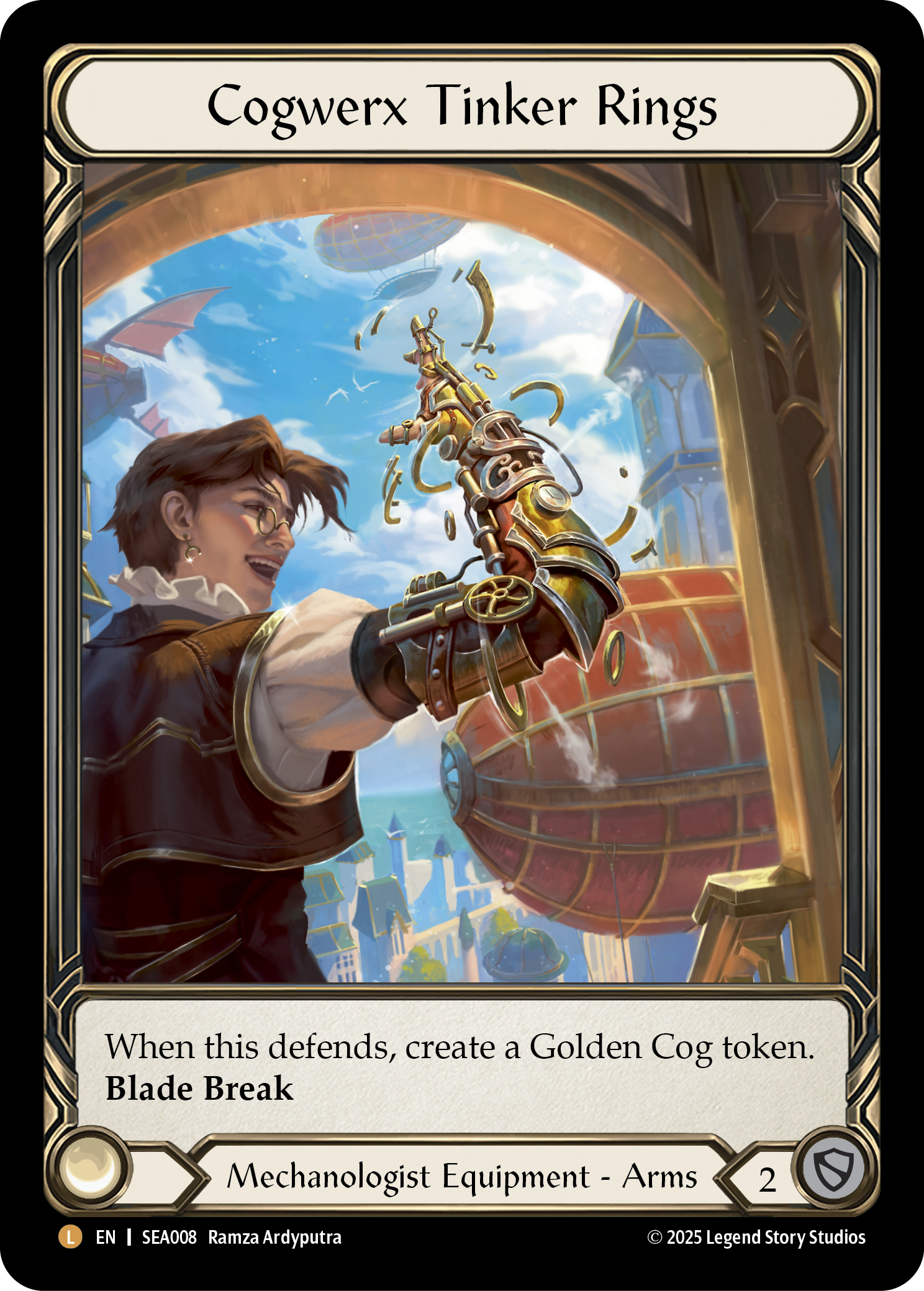 Cogwerx Tinker Rings Extended Art Cold Foil SEA008 (High Seas)