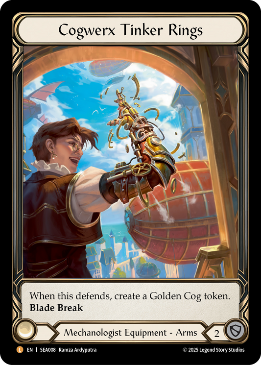 Cogwerx Tinker Rings Extended Art Cold Foil SEA008 (High Seas)