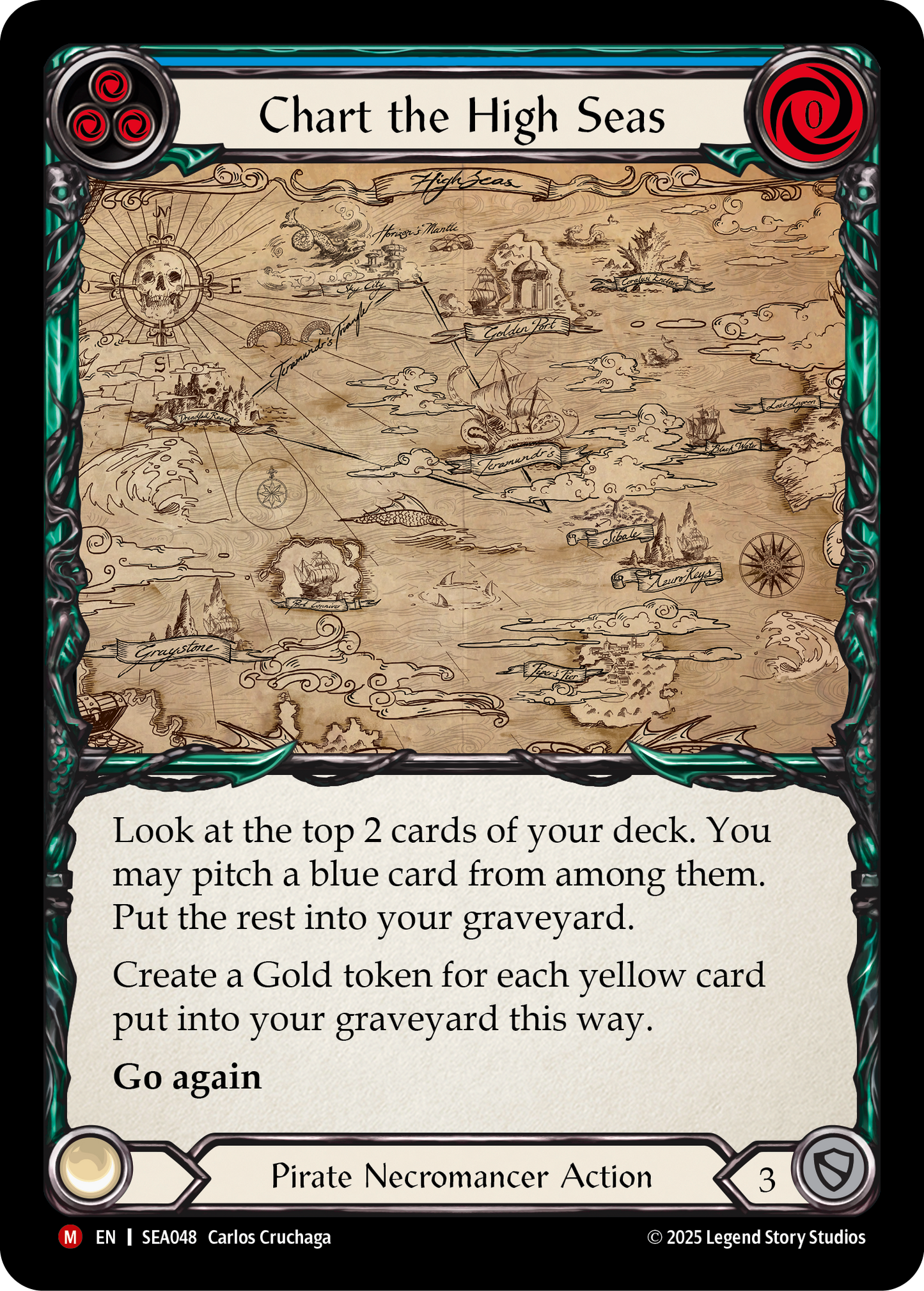 Chart the High Seas (Blue) SEA048 (High Seas)