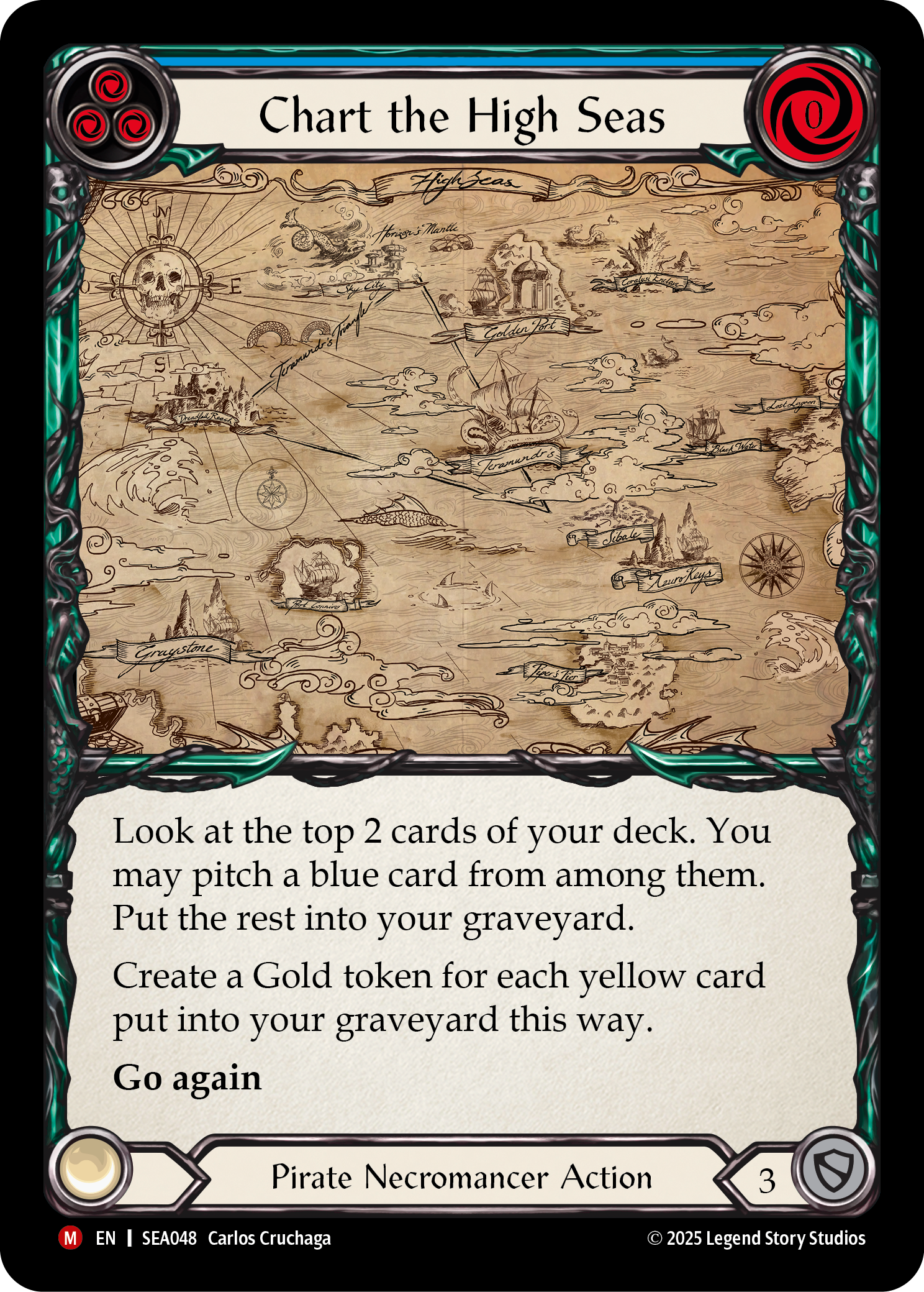 Chart the High Seas (Blue) SEA048 (High Seas)