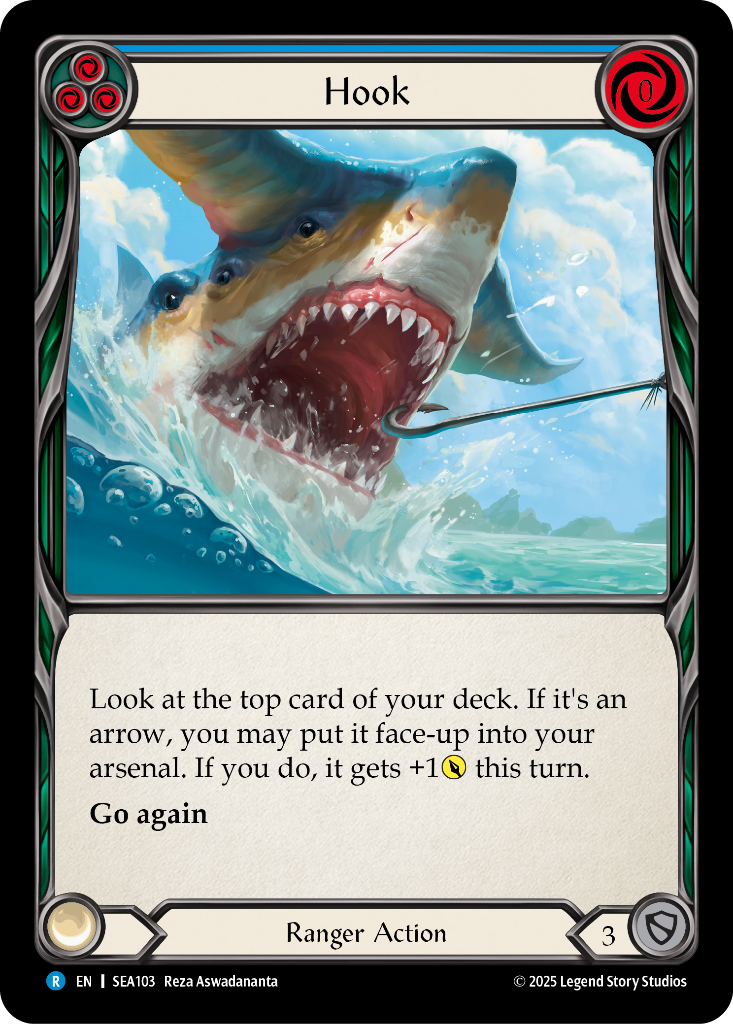Hook Rainbow Foil (Blue) SEA103 (High Seas)