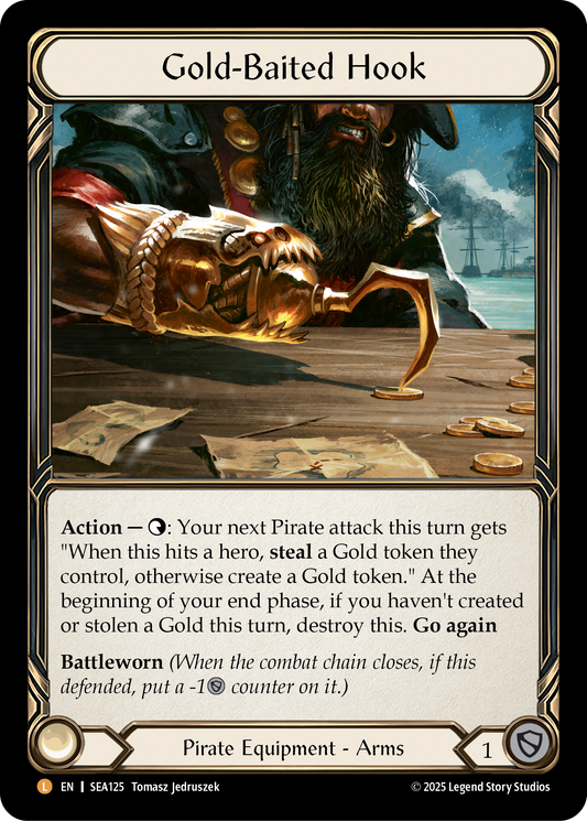 Gold-Baited Hook Rainbow Foil SEA125 (High Seas)