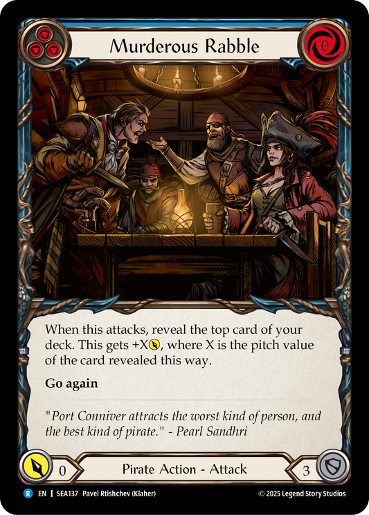 Murderous Rabble (Blue) SEA137 (High Seas)