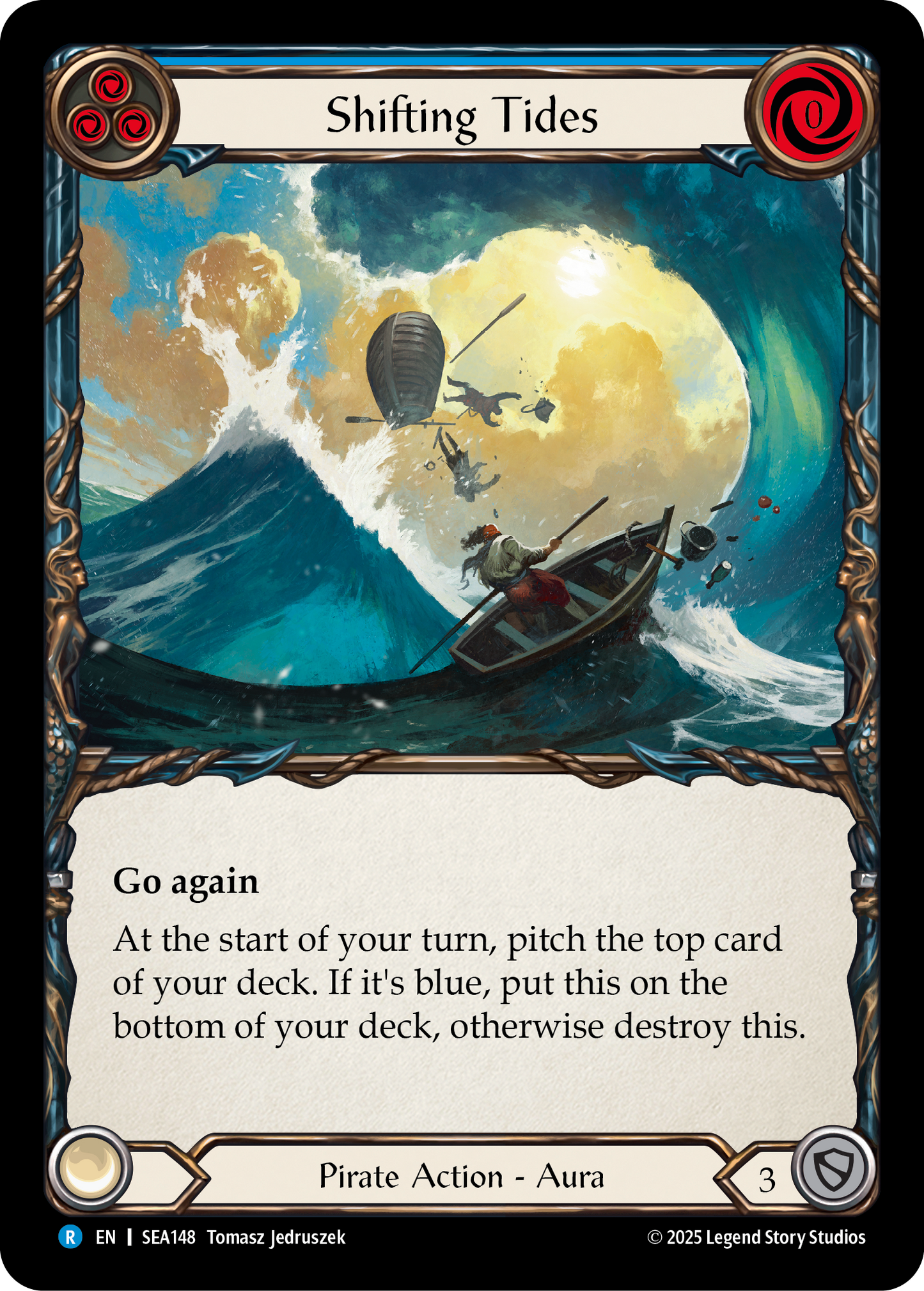 Shifting Tides (Blue) SEA148 (High Seas)