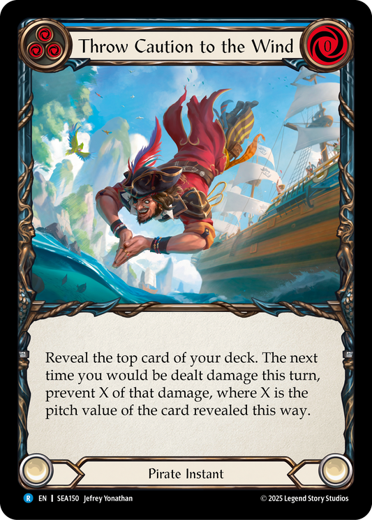 Throw Caution to the Wind (Blue) SEA150 (High Seas)
