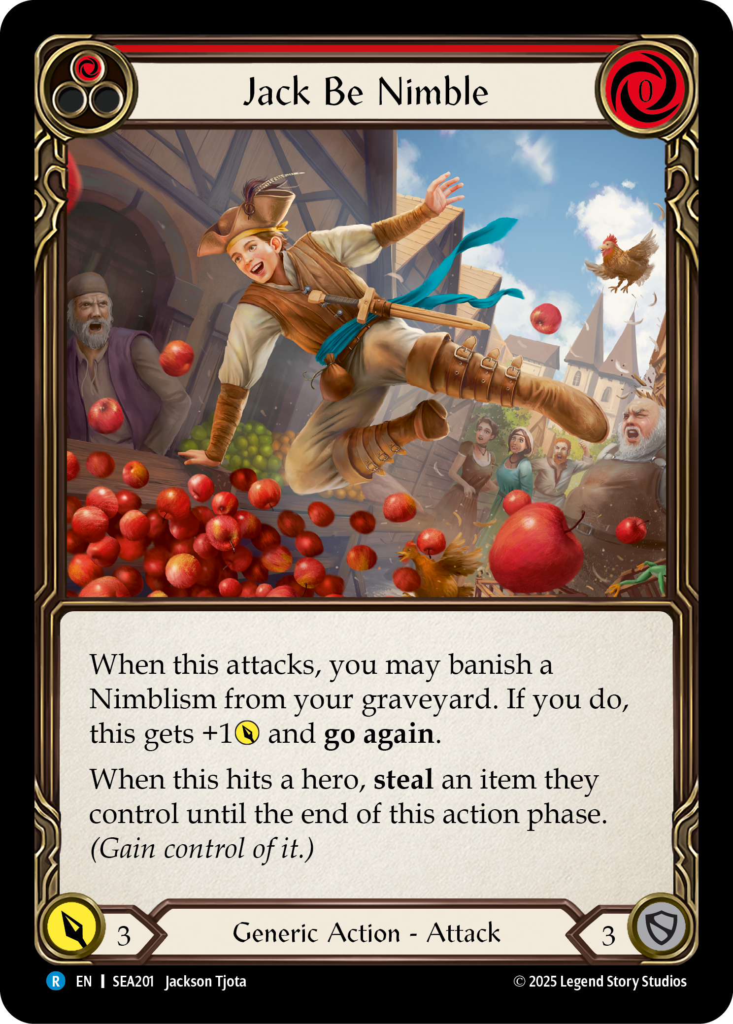 Jack Be Nimble (Red) SEA201 (High Seas)