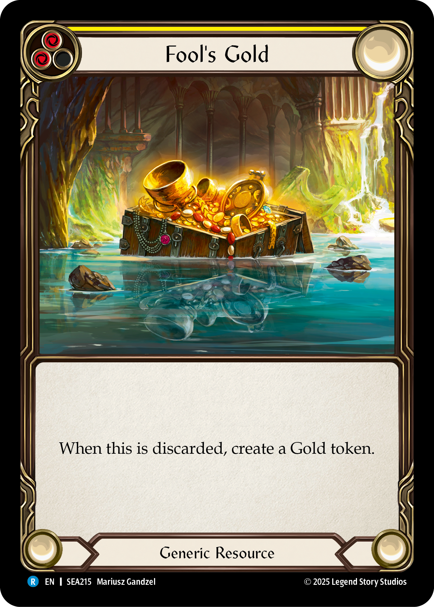 Fool's Gold (Yellow) SEA215 (High Seas)