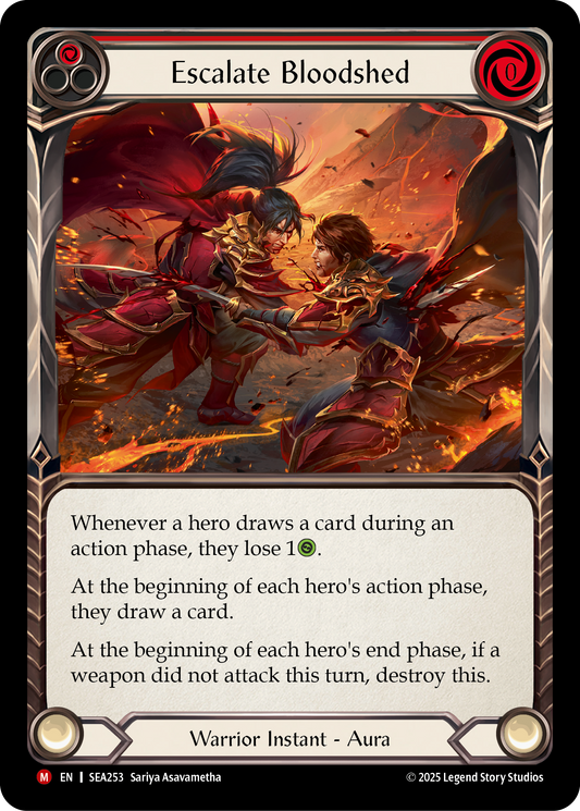 Escalate Bloodshed (Red) SEA253 (High Seas)