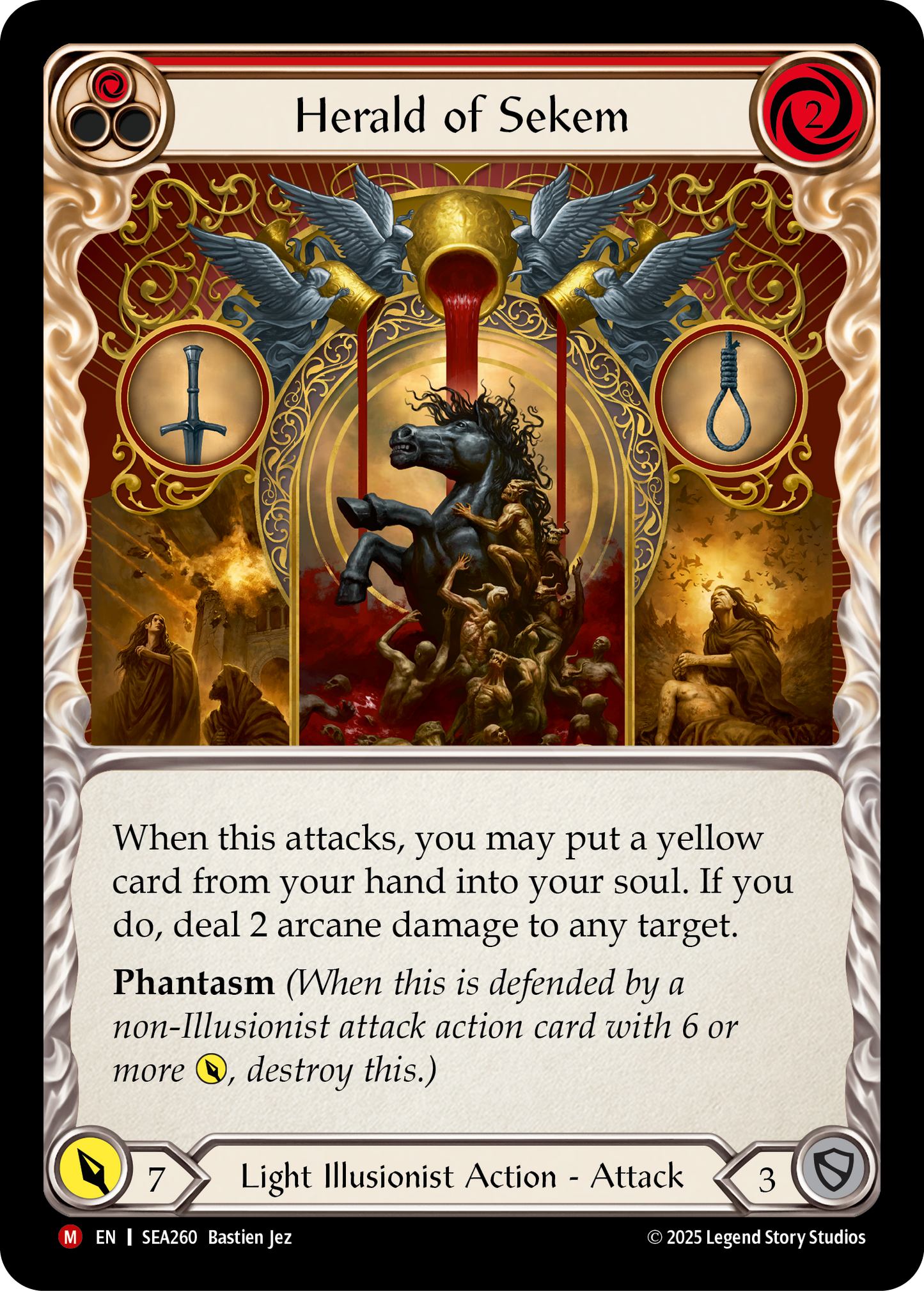 Herald of Sekem (Red) SEA260 (High Seas)