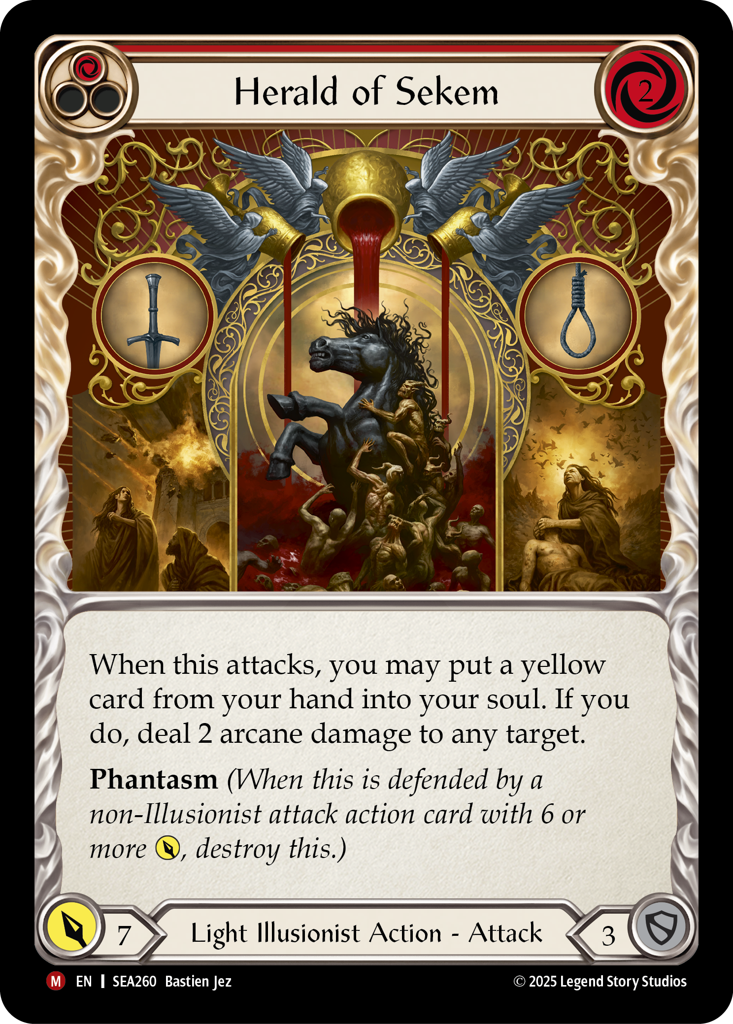 Herald of Sekem (Red) SEA260 (High Seas)
