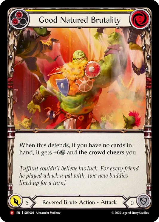 Good Natured Brutality (Yellow) SUP004 (Super Slam)