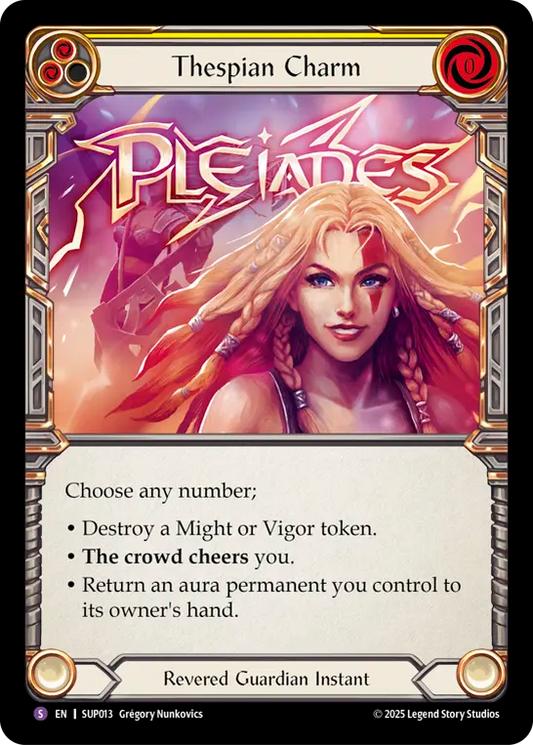 Thespian Charm (Yellow) SUP013 (Super Slam)