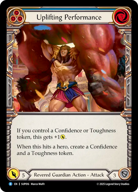 Uplifting Performance (Blue) SUP016 (Super Slam)