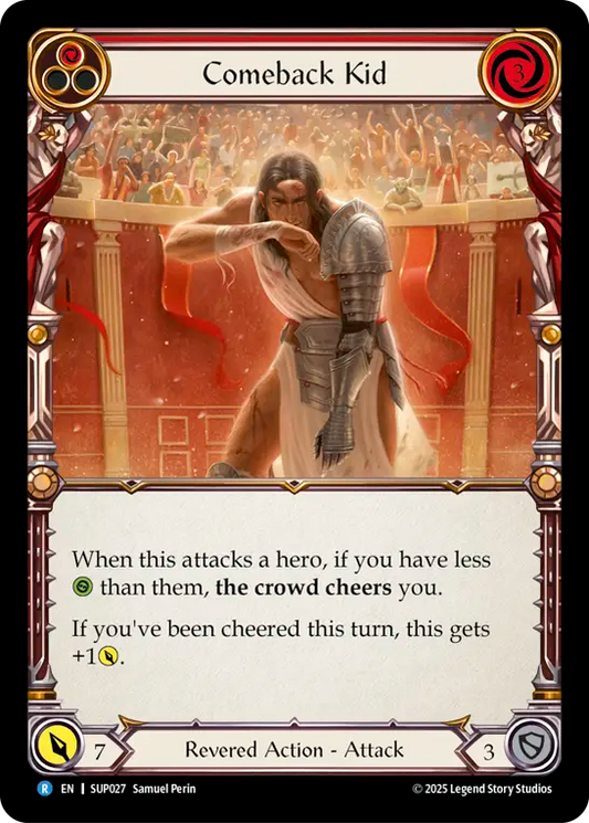 Comeback Kid (Red) SUP027 (Super Slam)