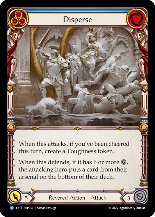 DisperseRainbow Foil  (Blue) SUP032 (Super Slam)