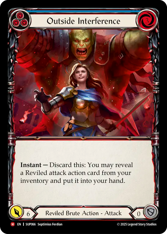 Outside Interference (Blue) SUP066 (Super Slam)