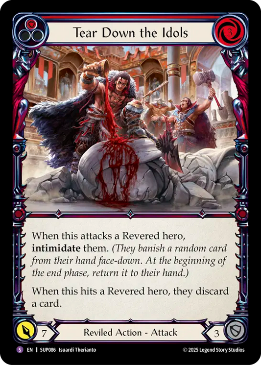 Tear Down the Idols (Red) SUP086 (Super Slam)