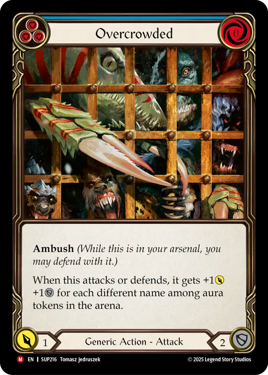 Overcrowded (Blue) SUP216 (Super Slam)