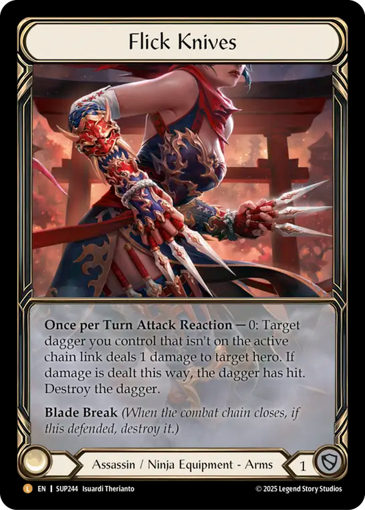 Flick KnivesRainbow Foil  SUP244 (Super Slam)