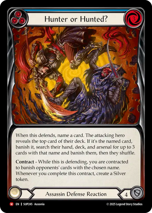 Hunter or Hunted? (Blue) SUP245 (Super Slam)