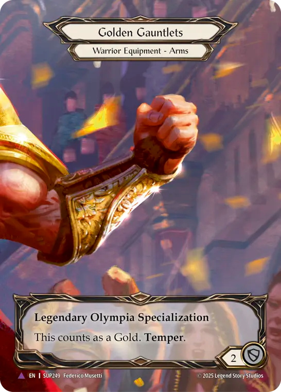 Golden GauntletsCold Foil  SUP249 (Super Slam)