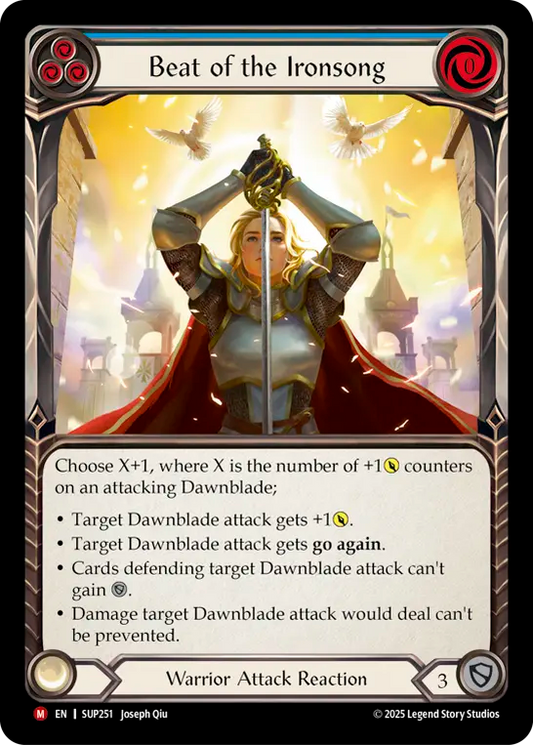 Beat of the Ironsong (Blue) SUP251 (Super Slam)